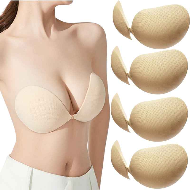 Push Up Bra Silicone - 푸쉬업 스티키 브라 두꺼운 투명 실리콘