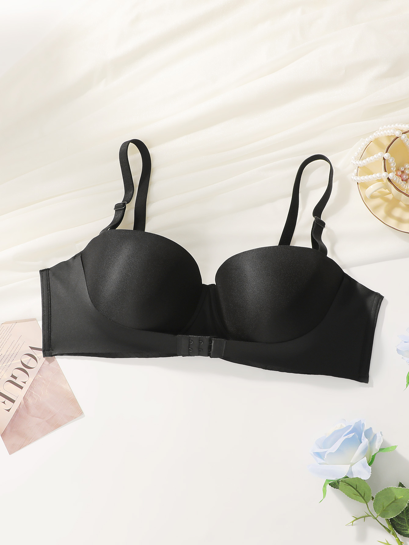 여성용 빅사이즈 스트랩리스 브라, 앞면 버클, 탈부착  - Minimizer Bra Women 리뷰 및 가격