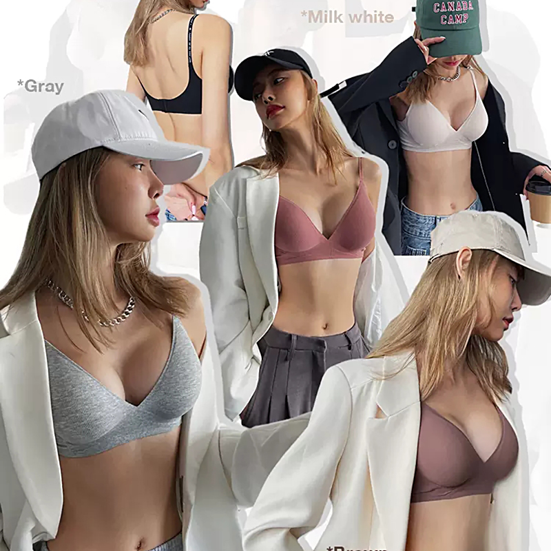 FINETOO 3/5 개/대 여성 무선 브래지어 딥 V - Mastectomy Bra Pocket 리뷰 및 가격