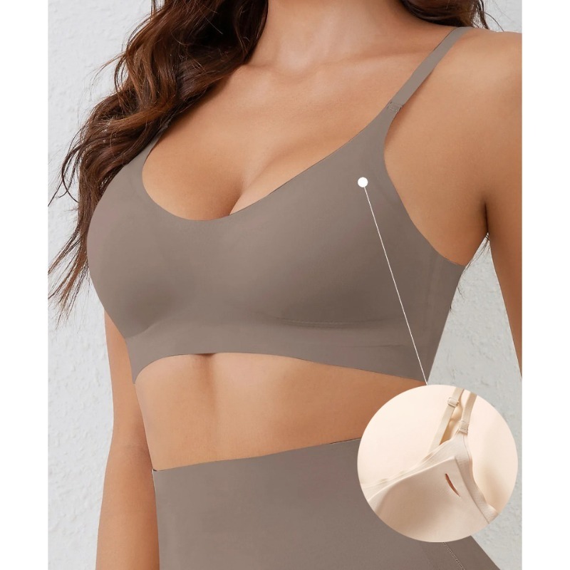 부드러운 지원 이음매없는 속옷 편안한 수집 강철 링 컬 - Mastectomy Bra Pocket 리뷰 및 가격